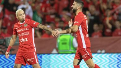 مؤنس دبور يسجل هدف تقدم أهلي دبي على الوصل 17-12-2024