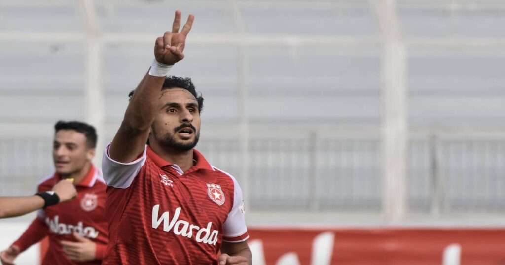 النجم الساحلي يُكرم وفادة شبيبة العمران بثلاثية ويواصل تسلقه للجدول