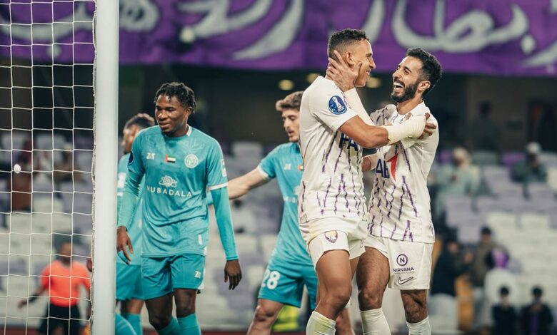 سفيان رحيمي يسجل الهدف رقم 100 للعين في عام 2024 بجميع البطولات