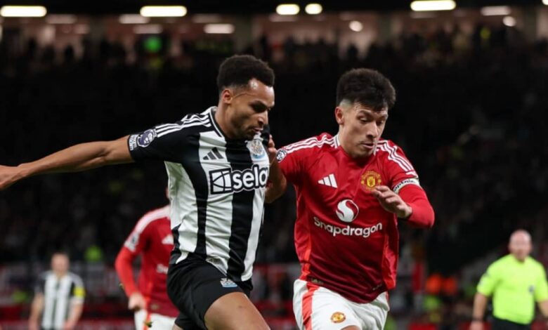 انتقادات لاذعة لمارتينيز بعد خسارة مانشستر يونايتد بثنائية أمام نيوكاسل