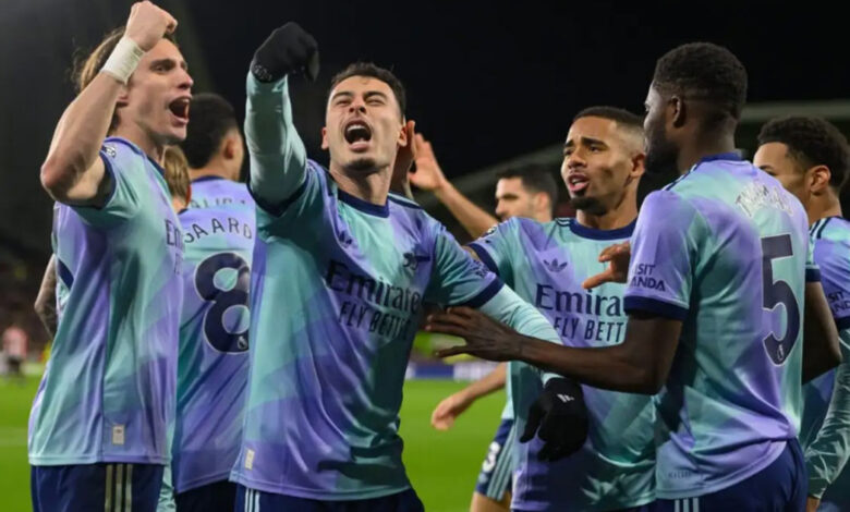 آرسنال يُبطل مفعول لدغة برينتفورد سريعاً ويعزز سلسلة اللاهزيمة بفوز مثير