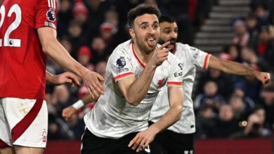 تبديلات سلوت تنقذ نقطة لليفربول من أمام نوتنغهام فورست