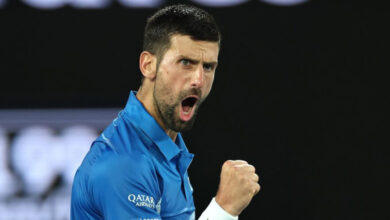 تنس.. موعد مباراة دجوكوفيتش وجايمي فاريا في بطولة أستراليا المفتوحة