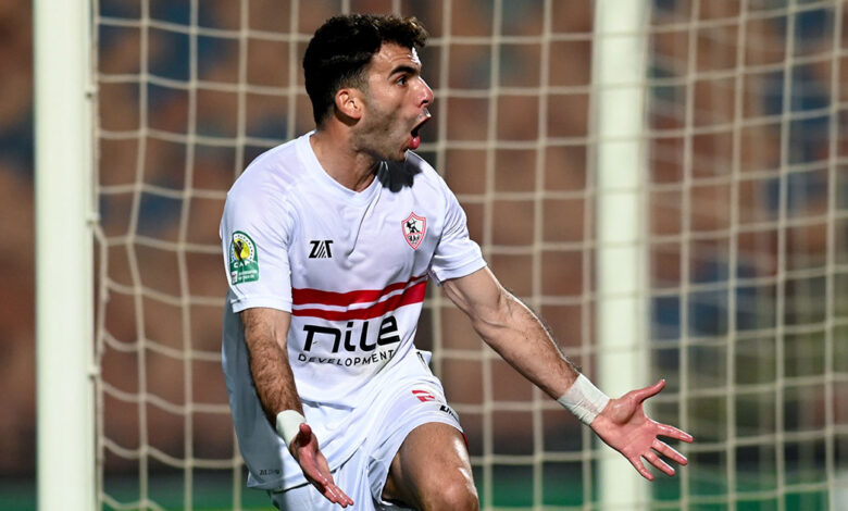 الزمالك يحسم تأهله لربع نهائي الكونفدرالية وزيزو يعادل حمادة إمام
