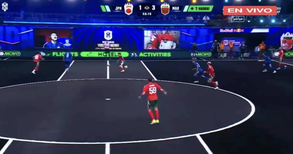 دوري الملوك لكرة القدم السباعية - منتخب المغرب ضد اليابان