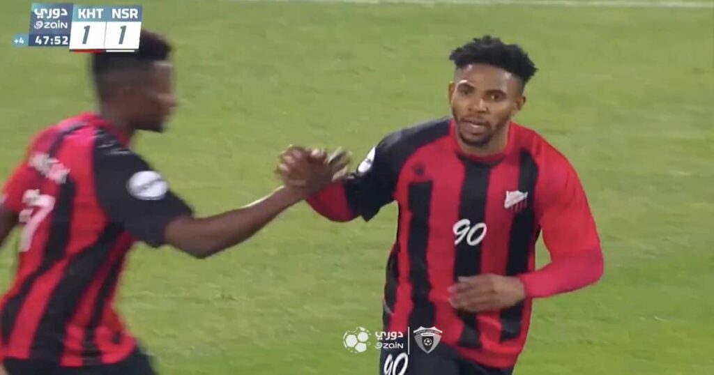 إيمانويل مباه ينقذ نقطة ثمينة لخيطان أمام النصر في الدوري الكويتي