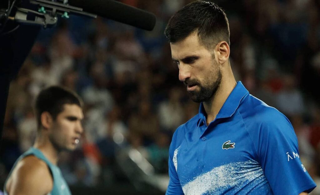 دجوكوفيتش ضد ألكاراز في بطولة أستراليا المفتوحة 2025