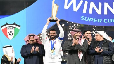 الكويت يعزز سيطرته على السوبر بثلاثة ألقاب متتالية