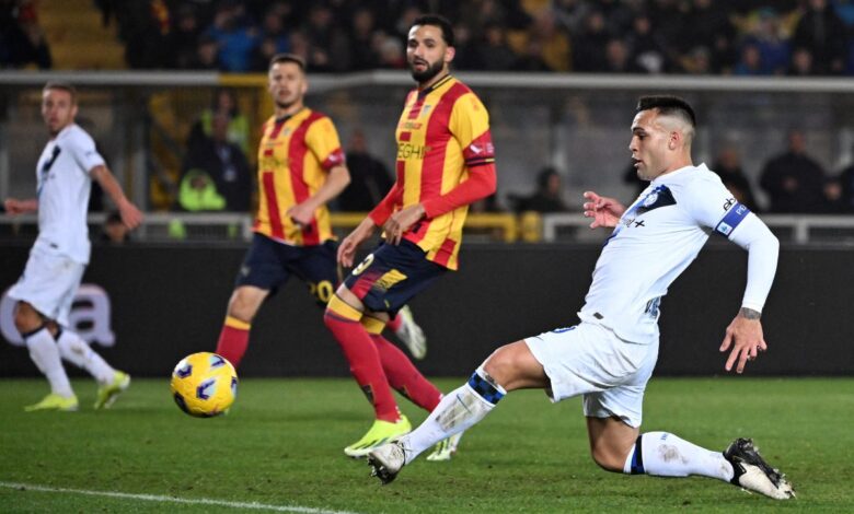 ما التشكيل المتوقع بين ليتشي والإنتر في الدوري الإيطالي؟