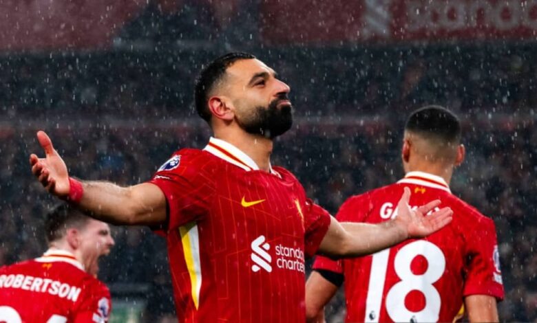 صلاح يتطلع لتحقيق لقب البريمييرليغ في عامه الأخير مع ليفربول