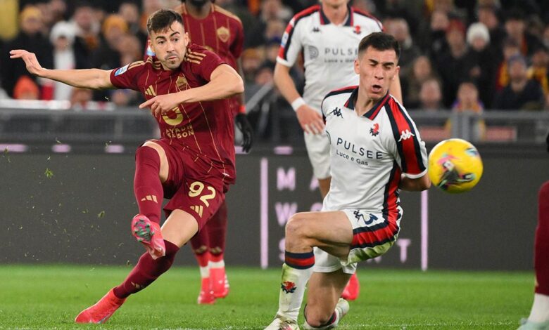 روما يواصل عروضه القوية في الأولمبيكو بالفوز على جنوى