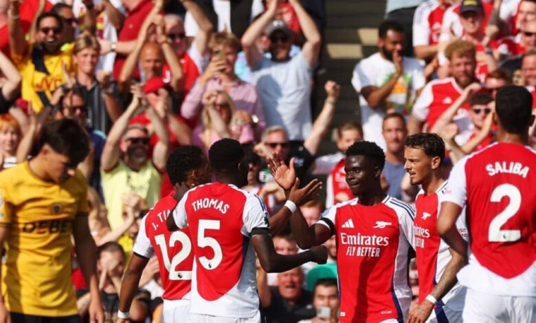 ما التشكيل المتوقع لولفرهامبتون وأرسنال في البريمييرليغ؟