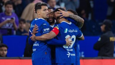 الهلال ينتفض بخماسية في شباك الخلود وينهي سلسلة التعثرات