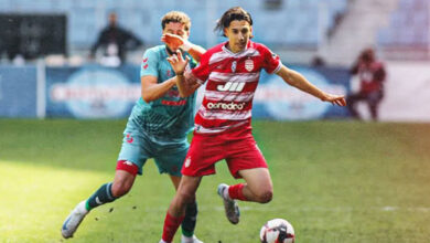 ثنائية العبيدي تقود النادي الإفريقي لتخطي الأولمبي الباجي وتعيده لصراع الصدارة