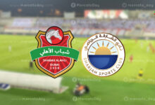 مشاهدة بث مباشر مباراة الشارقة ضد شباب الأهلي يلا شوت كأس مصرف أبو ظبي