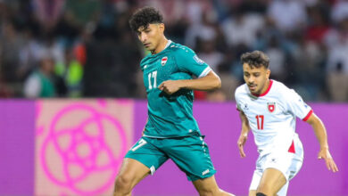 العراق ينهي المرحلة الثالثة بانتصار معنوي على الأردن ويتجه إلى الملحق