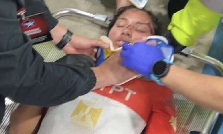 إصابة ابتسام زايد بعد سقوط خطير في بطولة العالم للدراجات بتشيلي