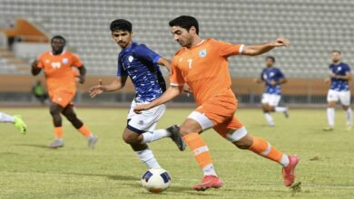 ماركوس أرثر ينتزع نقطة ثمينة للشباب أمام كاظمة في الجولة السادسة من الدوري الكويتي