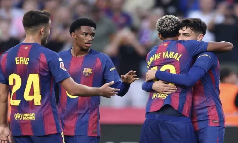 هدف أراوخو القاتل ينقذ برشلونة من تعادل مخيب في ديربي كتالونيا أمام جيرونا