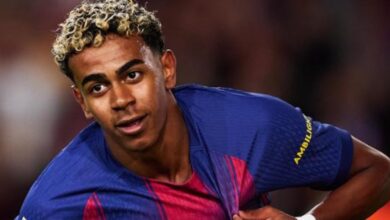 لامين يامال يضع سحره الخاص في مباراة برشلونة وكلوب بروج