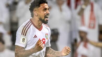 كايو لوكاس يضرب العراق.. الإمارات تتقدم بهدف في المباراة الفاصلة