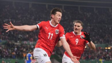 النمسا تنجو من الخسارة وتفرض التعادل أمام البوسنة والهرسك