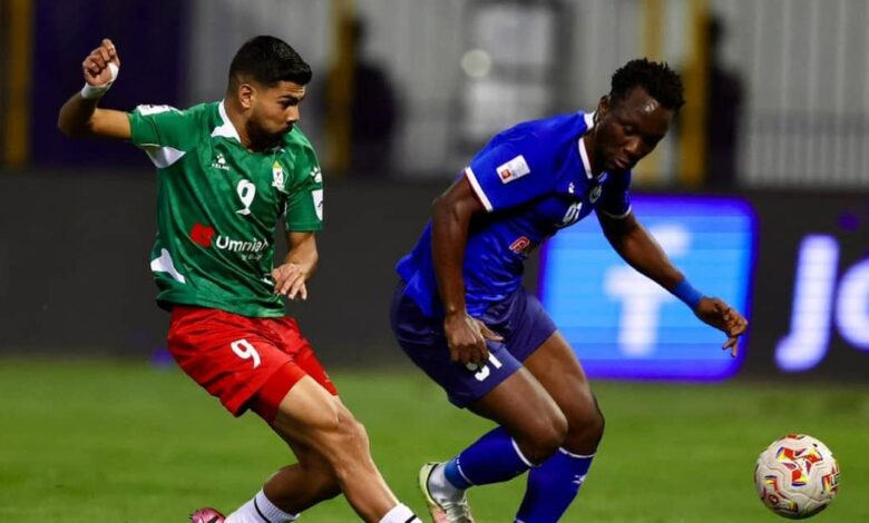 الرمثا يفرض التعادل على الوحدات في الدوري الأردني