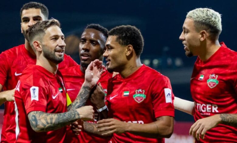 شباب الأهلي يحسم الفوز علي الغرافة بهدفين دون مقابل