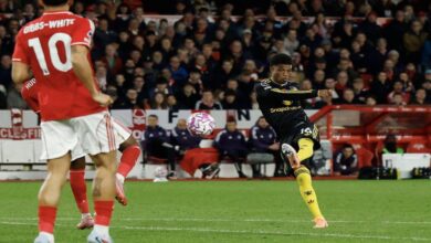 مانشستر يونايتد يُفرط في الفوز الرابع "توالياً" بالتعادل مع نوتنغهام