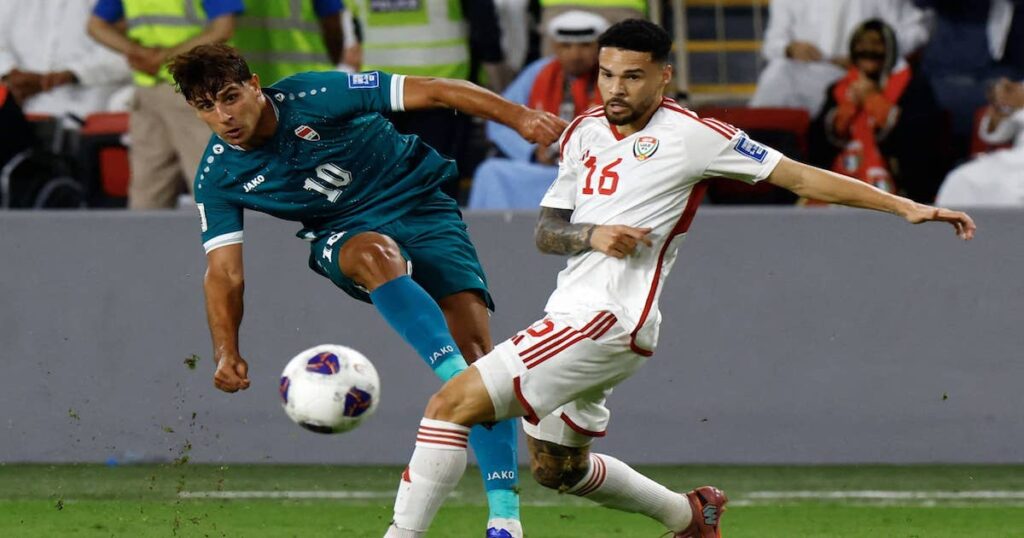 العراق يُهدر فوزاً سهلاً ويكتفي بالتعادل مع الإمارات في ذهاب المباراة الفاصلة المؤهلة للملحق العالمي