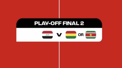 موعد مباراة العراق في نهائي الملحق العالمي المؤهل لكأس العالم 2026 والقنوات الناقلة