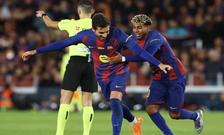 برشلونة يتلاعب بأتلتيك بلباو في عودة كامب نو والجمهور يهتف لميسي في "الدقيقة 10"