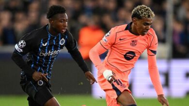 عناد فليك يعقّد المهمة.. برشلونة يهرب من الهزيمة بتعادل مثير مع كلوب بروج