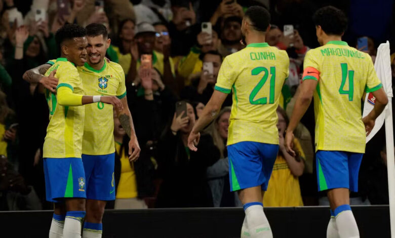 إستيفاو يكسر صمود ميندي ويمنح البرازيل فوزًا مثيرًا على السنغال في لندن