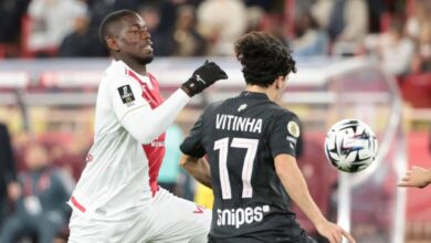 موناكو يوقف زحف باريس سان جيرمان ويحقق انتصارًا صعبًا في ملعبه