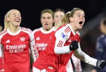 سيدات أرسنال يقلبن الطاولة على ريال مدريد بثنائية في أبطال أوروبا