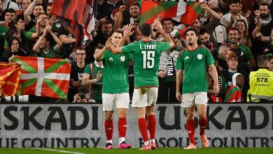 فوز ساحق للباسك على فلسطين وسط أجواء من التضامن والإشارات الرمزية