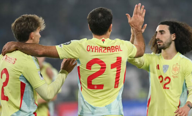 إسبانيا تواصل سلسلة الانتصارات القياسية وتُسقط جورجيا على أرضها