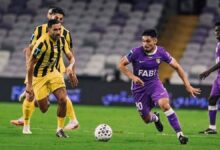 لابا يقود العين لفوز مستحق على كلباء بثنائية حاسمة