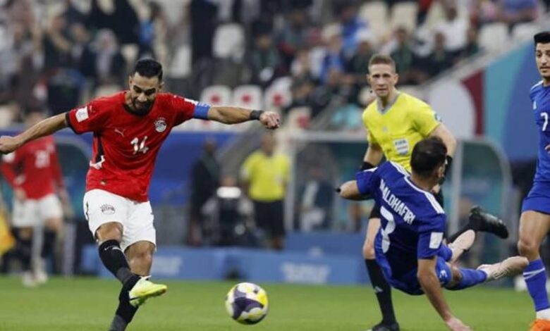 أفشة ينقذ مصر من الخسارة أمام الكويت في كأس العرب