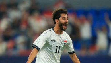 العراق يقتنص الفوز من البحرين في مباراة كأس العرب