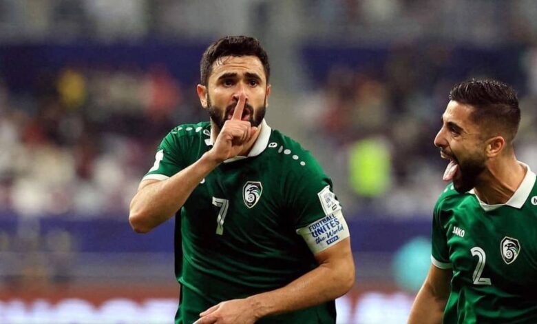 قذيفة عمر خريبين تعزز الحلم السوري في كأس العرب وتقرب قطر من الخروج