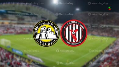 بث مباشر | شاهد مباراة الجزيرة وكلباء في الدوري الإماراتي