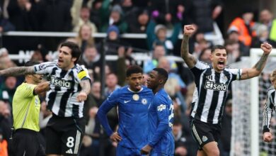 تشيلسي يفلت من الهزيمة أمام نيوكاسل ويتشبث في المربع الذهبي