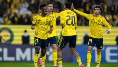 النصر يحصد العلامة الكاملة باكتساح الزوراء ويرافقه إلى ثمن النهائي