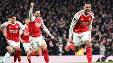 آرسنال يسحق أستون فيلا في 30 دقيقة ويبعث رسالة قوية للسيتي