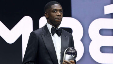 رسميًا.. عثمان ديمبيلي يحصد جائزة The Best لأفضل لاعب في 2025
