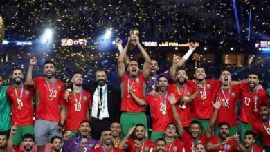 أسود الأطلس يعتلون القمة بعد نهائي ملحمي أمام الأردن