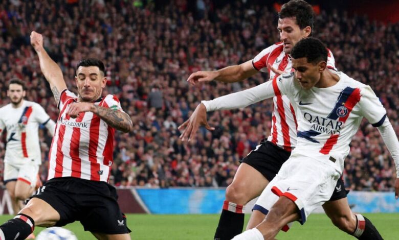 باريس سان جيرمان يصطدم بحائط أتلتيك بلباو الدفاعي ويكتفي بتعادل محبط