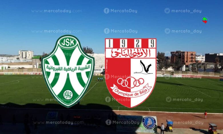 بث مباشر | شاهد مباراة الأولمبي الباجي وشبيبة القيروان في الدوري التونسي